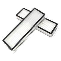Pakeičiamas HEPA filtras, skirtas Xiaomi X20 Max D109GL/X20 Pro D102GL,Robotų siurblių filtrai,Priedai,Atsarginės dalys,Eksploatacinės medžiagos 2-Pack white