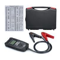 Hantek 6V 12V 24V LCD skaitmeninis automobilio akumuliatoriaus analizatorius, automobilių transporto priemonių akumuliatorių diagnostikos testeris juoda