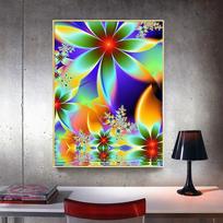 5d deimantų tapyba Visas gręžimo apvalus Mandala deimantinis siuvinėjimas Gamta Gėlės Kalnų krištolas Nuotraukos 20X30 blue