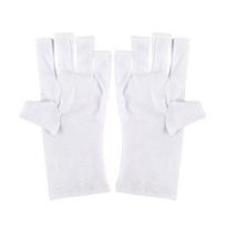 Naudingos nešiojamos, kvėpuojančios, lengvos UV LED apsauginės pirštinės moterims 2pcs