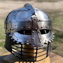 16 dydžio plieno antikvariniai šarvai vikingų šalmas viduramžių šarvai vikingų šalmas gray