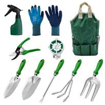 10 vnt / rinkinys sodo įrankių rinkinys vaismedžių genėjimo žirklės kasimo ravėjimo įrankis grėblys peilis aštrus kastuvas su maišeliu 10Pcs