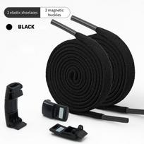 Elastiniai raišteliai Sportiniai batai Magnetinis užraktas Batų raišteliai be kaklaraiščių Vaikams Suaugusiesiems 8MM Praplatinti Plokšti Be kaklaraištelių Batų raišteliai batams Priedai 100CM smėlis