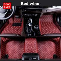 DOODRYER automobilių grindų kilimėliai, skirti Ford ECOSPORT 2020 metų pėdų kojos priedams 2 ROWSVuF raudona