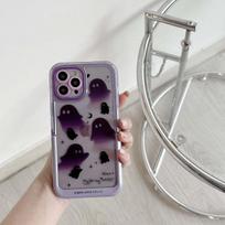 Stand Holder Back Cover For Iphone 13 12 Pro Max 11 14 Promax Plus Purple Love Heart Shockproof Phone Case Fundas Conque For iphone 13 gray
