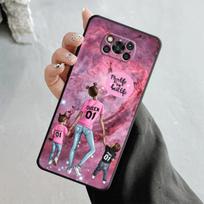 Case For Xiaomi Poco X3 Nfc X4pro X5 M3 For Mi 12 13 11 10 10t 8 Note10 Lite 11ultra 11t Pro F1 Mom Princess Baby Girl Woman For Mi Note 10 Lite pink