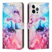 Prabangus marmurinis apverčiamas odinis telefono dėklas, skirtas iPhone 14 13 Pro Max 12 11 8 7 6 Se2022 Piniginės atramos kortelės Solt Book Cover Fundas iPhone Se2020