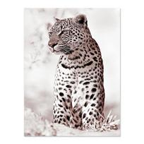 Scandinavian Reed Plant Nature Landscape Poster Print Leopard Lion Animal Canvas Painting Nordic Wall Art Picture Home Decor 21cm×30cm NoFrame