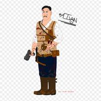 Cod Edward Richtofen Black Ops Iii Užlyginami Karščiu Terminio Pernešimo Spausdinimo Viniliniai Lopai Lipdukai Drabužiams PASIDARYK PATS Aplikacijos Skalbiami Lopai