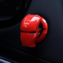 Automobilio salono variklio užvedimo stabdymo jungiklio mygtuko dangtelis, skirtas BMW F30 F31 G20 F10 G30 G11 G01 F15 G05 F16 automobiliui raudona