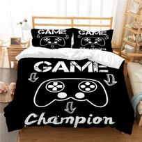 Children's Game Mouse Bedding Set Quilt and Pillowcase Queen King Full Size Single Bed Household Bedding UK Single 135x200cm