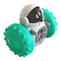 Slow Food Robot Dog Toy Non-Stop Shake Leaky Food Truck Leaky Food Robot mėlyna