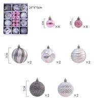 Get into the Holiday Spirit with 26PCS Shatterproof Christmas Balls pilka spalva