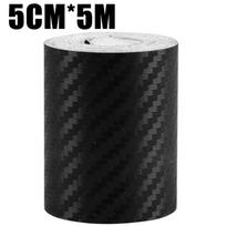3D Carbon Fiber Car Sticker DIY Paste Protector Strip Car Detection Decal Decor Waterproof Anti Scratch Protection 5cmx5m