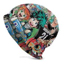 Black Clover Astar Fantasy Blood Anime Skullies Beanies Caps Weekly Shounen Jump Knitting Hat Winter Warm Bonnet Hats One Size black