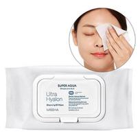 MISSHA Super Aqua Ultra Hyalon Cleansing Oil Wipes 70ea AUTHENTIC STORE beige