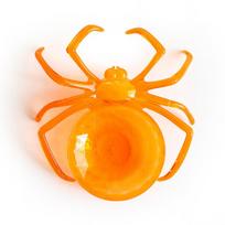 Halloween Decoration Spider Fruit Snacks Candy Plate Restaurant Bar Desktop Decoration Ghost Festival Supplies oranžinė