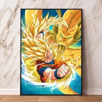 Classic Japanese anime Dragon Ball Carot Wall Art Home Cartoon Characters 21cm×30cm NoFrame
