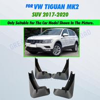 4 vnt. Automobilio purvasargiai Priekiniai Galiniai Purvasargiai Purvasaugiai Apsauginiai skydeliai Sparnų praplatinimai VW Tiguan/Tiguan L 2017 2017- black