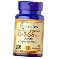 Vitaminas E, alfa tokoferolis, vitaminas E-400, Puritan's Pride 100 gelio dangtelių (36367022) 50softgels