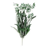 1 vnt. dirbtinis augalas Chlorophytum gėlių kompozicija, pakabinama ant sienos