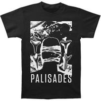 Palisades Shark Tooth Tee Black Unisex T-shirt S