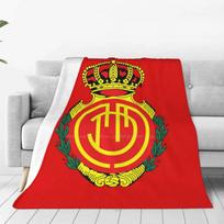 Rcd Mallorca Populiariausias Kambarys Namų Flanelinis Antklodė Rcd Mallorca The Vermilions Apsilankymas Madeiroje Estadi Palma Mallorca 75x100cm (30x40inch)