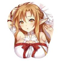 Fashion Game Mouse Pad Non-slip Silky Touch Wrist Support M 6