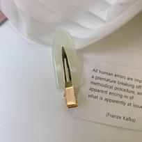 Besiūliai be lenkimo plaukų šoniniai segtukai Kirpčiukai Barrette Grožis Makiažas Veido Plovimas Veido Priedai Moteriškos Merginos Stilingas Plaukų segtukai gray
