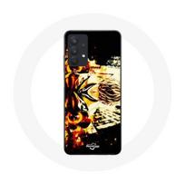 Coque pour Samsung Galaxy A32 5G Manga Genos One Punch Man Sonic Le Foudroyant