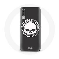 Coque Samsung Galaxy A70 Harley Davidson Motors Tete de mort