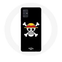 Dėklas - Maniacase - Samsung Galaxy A51 - One Piece Manga - Lankstus - Juodas juoda