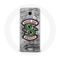 Coque pour Samsung Galaxy A6 2018 Riverdale south side serpents logo