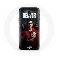 Coque pour Samsung Galaxy J7 2017 La Casa De Papel Denver Masque