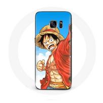 Dėklas Samsung Galaxy S6 edge Manga One piece Luffy Anime