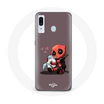 Coque pour Samsung Galaxy A20 DeadPool Unicorn Licorne