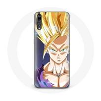 Coque pour Huawei p20 Dragon Ball Manga Sangoku Visage énervé