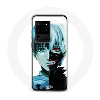 Coque pour Samsung Galaxy S20 Ultra Tokyo Ghoul Visage Moitié