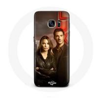 Coque pour Samsung Galaxy S6 edge Chloe Decker et Lucifer Morningstar