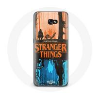 Coque pour Samsung Galaxy A5 Stranger Things Couverture des amis