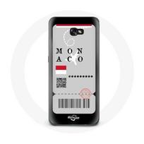 Coque pour Samsung Galaxy A5 Billet d'avion Monaco