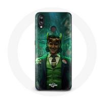 Coque pour Huawei P20 Lite Loki Thor Ragnarok avec Casque Affiche Personnage Série Saison 1