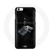 Coque pour Iphone 8 Game of Thrones Saison 8 Le Trône de Fer La maison Stark Logo L'hiver arrive