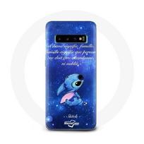 Dėklas, skirtas Samsung Galaxy s10 edge Stitch Ohana Quote