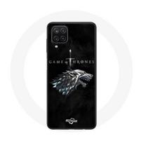 Coque pour Samsung Galaxy A22 4G Game of Thrones Saison 8 Le Trône de Fer La maison Stark Logo L'hiv