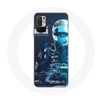 Dėklas Xiaomi Poco M3 Pro Formule 1 Valtteri Bottas F1 lenktynininkas Juodas