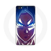 Coque pour Huawei P8 Dragon Ball Goku Visage énervé