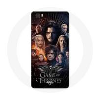 Coque pour Huawei P8 Game of Thrones Saison 8 Le Trône de Fer L'affiche de L'équipage Logo Aigle Gri