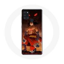Coque pour Samsung Galaxy A21S Luffy Gear 5 One Piece Manga