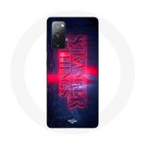 Coque pour Samsung Galaxy S20 FE Stranger Things Logo Transparent Saison 4 Bande annonce 2022